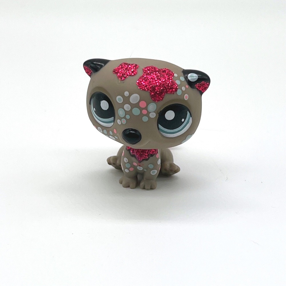 Littlest Pet Shop Glitter Sparkle Sea Otter 2152 LPS Authentic‎